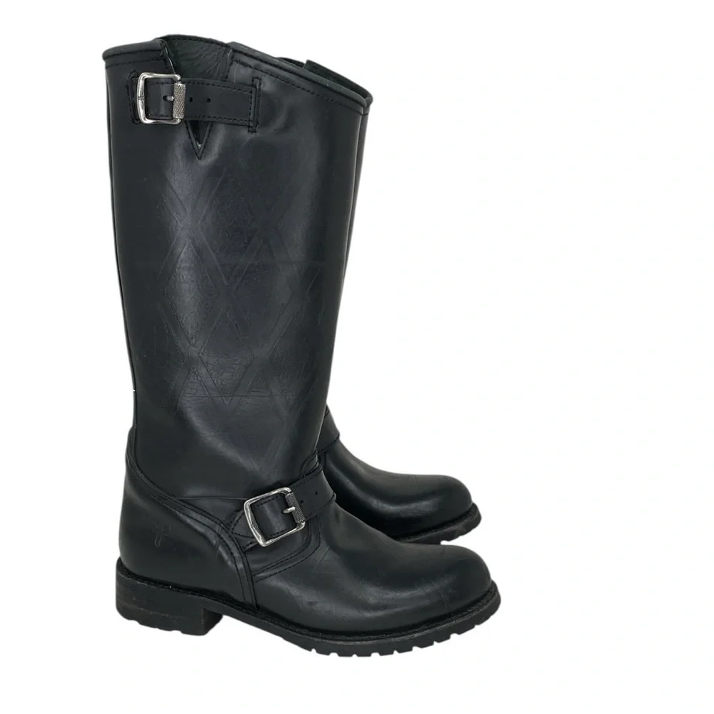 Frye boots rubber